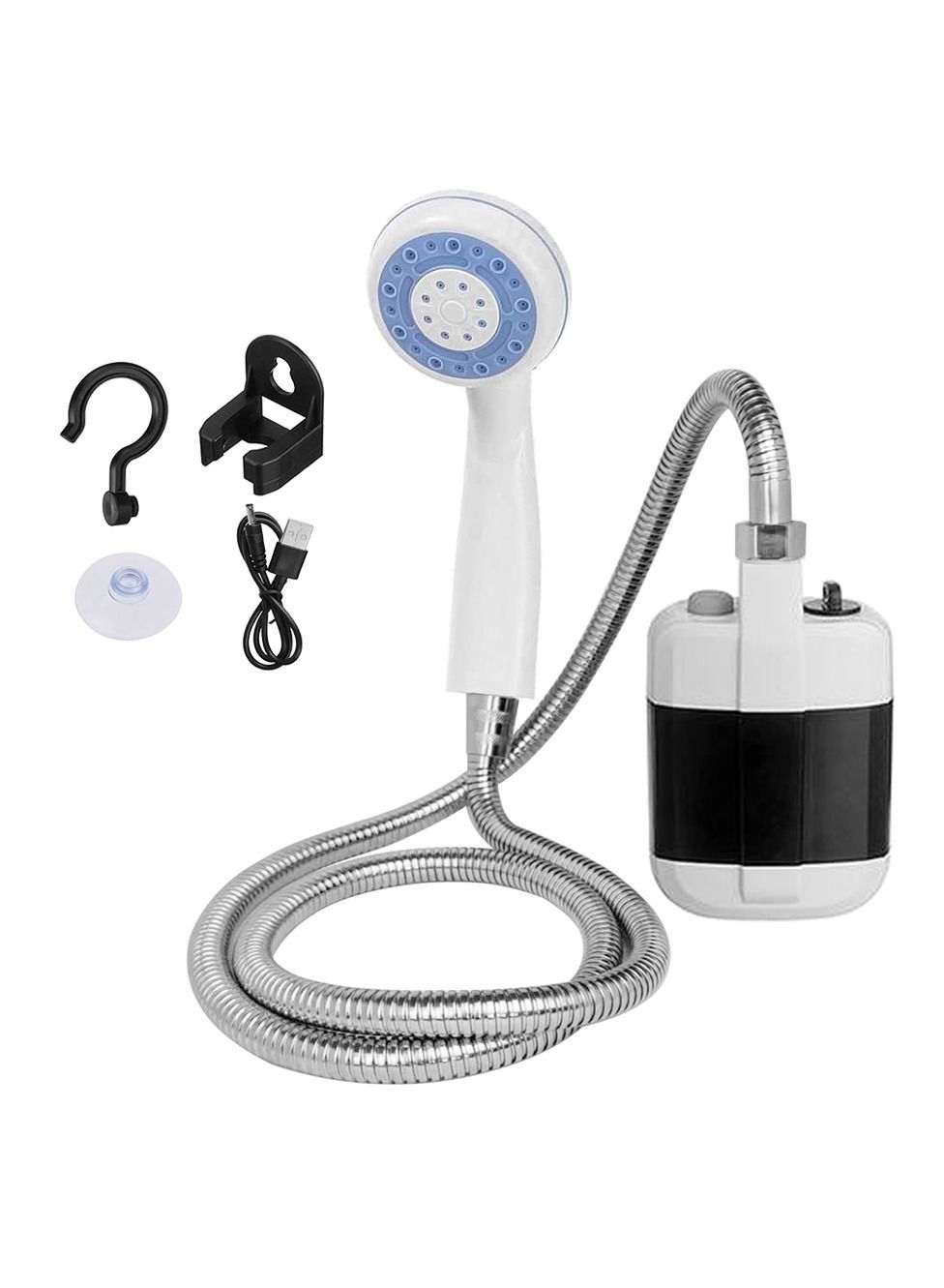 Compact Handheld Outdoor Shower